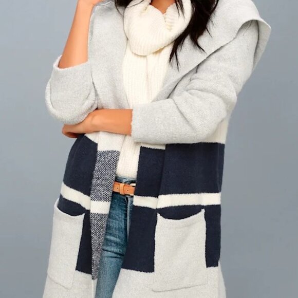 Vici Hooded Long Cardigan S/M - Picture 5 of 5